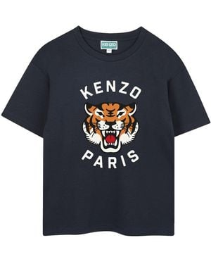 KENZO Short-Sleeved T-Shirt - Blue
