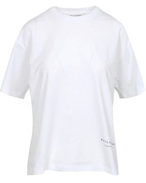 PHILOSOPHY BY LORENZO SERAFINI Philosophie von Lorenzo Serafini T -Shirts und Polos White - Weiß