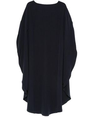 Gianluca Capannolo Seiden-Midikleid - Blau