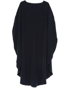 Gianluca Capannolo Seiden-Midikleid - Blau