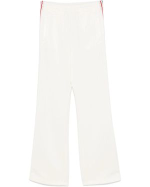 Golden Goose Wide-Leg Track Trousers - White
