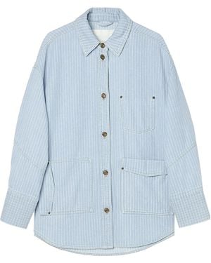 OOF WEAR Oof Tragen Sie Denim -Shirt 9286 - Blau