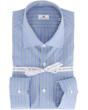 Sonrisa Camicia Uomo - Blauw