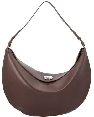 Jacquemus Hobo Bag "Ovalo" Large - Brown