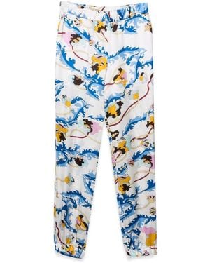 PUCCI Fabric Trousers - Blue