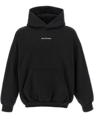 Balenciaga "Back" Hoodie - Schwarz