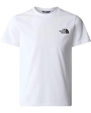 The North Face T Shirt With Logo - White