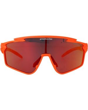 Nike Mat Safety Mir Injected Sunglasses - Red