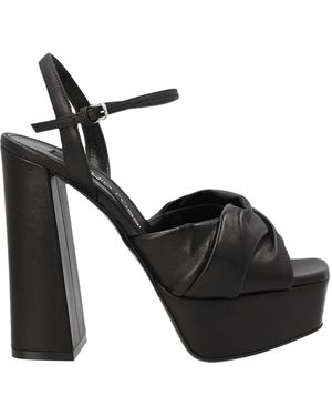 サンダル・ミュール SERGIO ROSSI 'Amber' sandals Black Sergio Rossi 'Amber' Sandals | ShopSimon