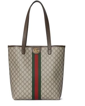 Gucci Shopper Bag "Ophidia" - White