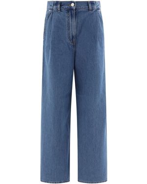 Givenchy Übergroße Jeans - Blau