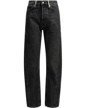 Alexander Wang Wide-Leg Jeans - Black