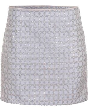 ROTATE BIRGER CHRISTENSEN Gonna Made Of Polyester - Grey