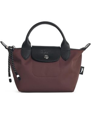 Longchamp Bag With 'Xs Le Pliage Energy' Handle - Brown