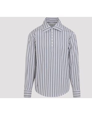 Dries Van Noten Cedon Cotton Shirt - Blue