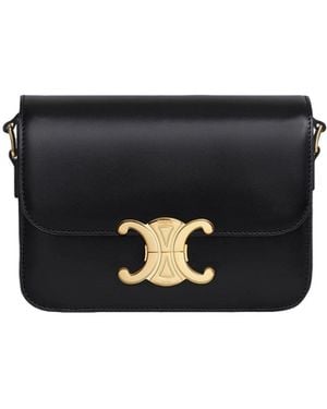 Celine Céline Teen Triomphe Sac à bandoulière - Noir