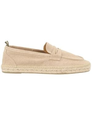 Castañer Sand Slip-On Espadrilles - Natural