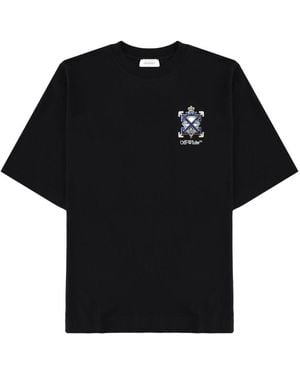 Off-White c/o Virgil Abloh T Shirt Con Logo - Black