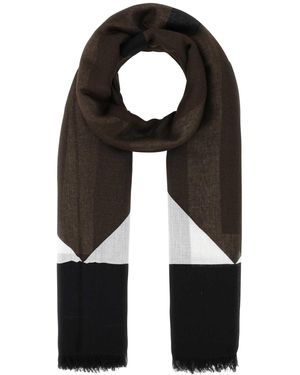 Saint Laurent Modal Blend Scarf - Black