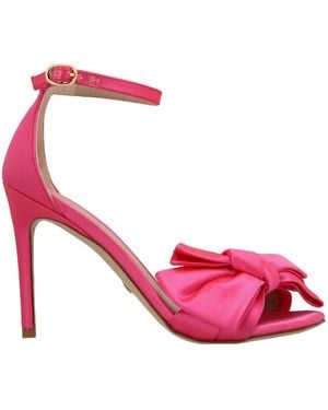 Stuart Weitzman 'Nudistcurver Loveknot' Sandalen ' - Pink