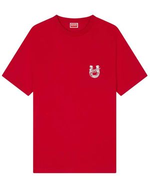 KENZO Maannieuwjaar Katoenen T-shirt - Rood