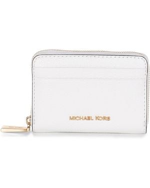 Michael Kors "Jet Set" Titolare Di Carta Realizzato - Bianco