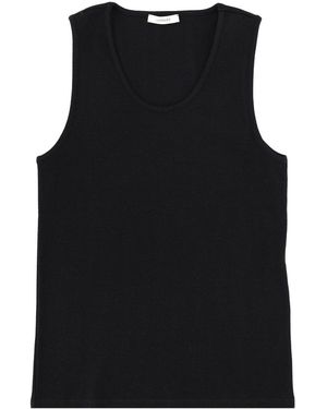 Lemaire Tank Top Cotton - Black