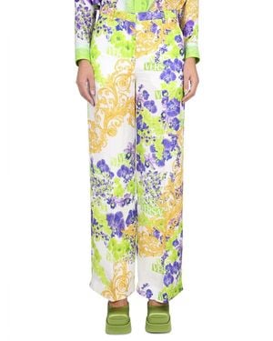 Versace Baroque Trousers - White