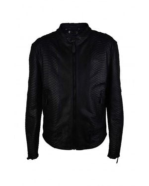 Philipp Plein Biker Jacket - Black
