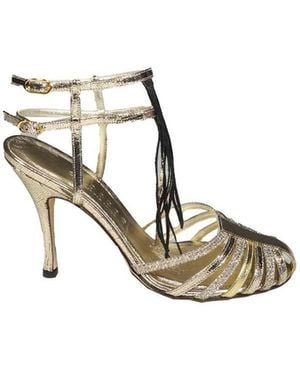 Cabeceo With Heel - Metallic