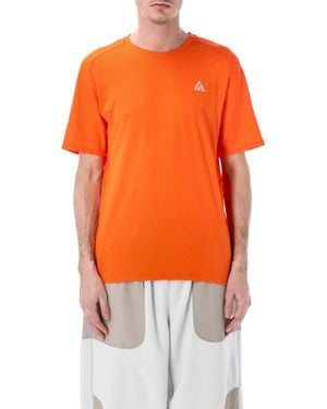 Nike T-shirts En Polo's - Oranje