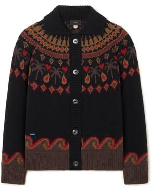Alanui Sweet Winter Veste Noir/Multicolore