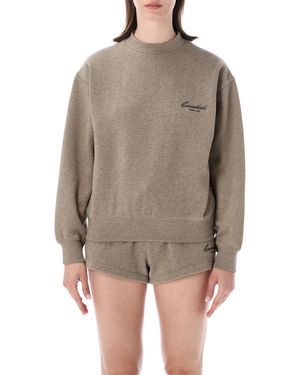 Essentials x Fear Of God Relaxed Fit Crewneck Sweatshirt - Brown