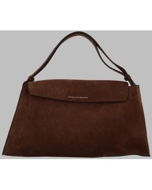 Studio Nicholson 100% Leather Shoulder Bag - Brown