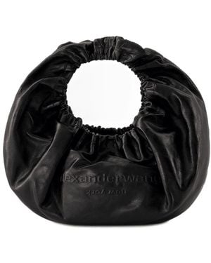 Alexander Wang Crescent Small Purse Leather Black - Negro