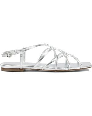 Aeyde "Anisa" niedrige Sandalen - Weiß