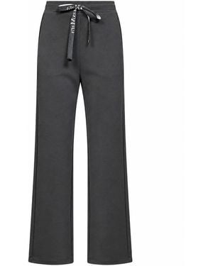 Max Mara Pantalone In Jersey - Grijs