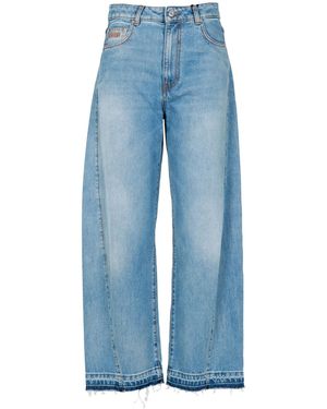 MSGM Jeans Denim Chiaro - Blu