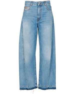MSGM Jeans Denim Claro - Azul