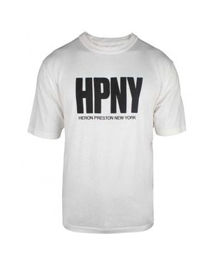 Heron Preston Camiseta de - Gris