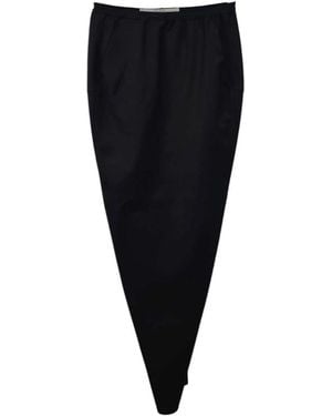 Rick Owens Skirt Soft Pillar Long - Black