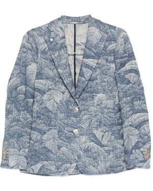 L.B.M. 1911 Single-Breasted Jacket - Blue