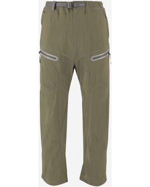 and wander Nylon Pants - Green