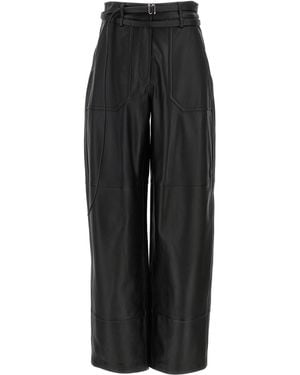Sportmax Pantalones deportivos 'garbo' - Negro
