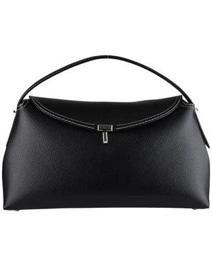 TOTEME Bolso con asa superior y cierre en T - Negro