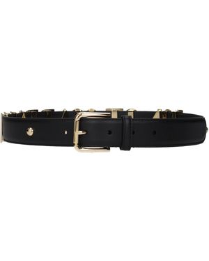 Dolce & Gabbana Dolce&Gabbana Leather Belt - Black