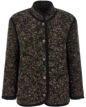 Blazé Milano Katara Curly Blazers - Black
