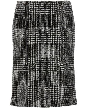 Tom Ford Rok Met Rits - Grijs