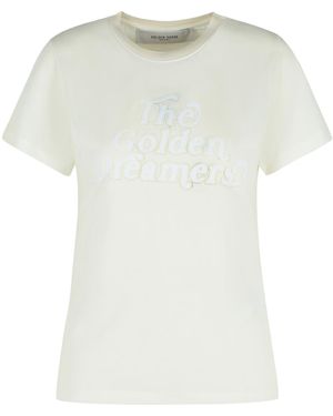 Golden Goose Logo T-Shirt - White