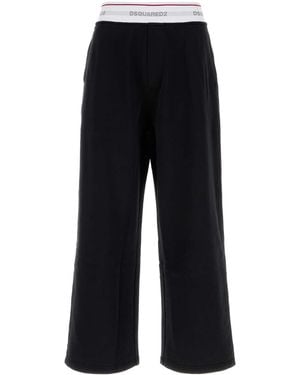 DSquared² Cotton Sweatpants - Black